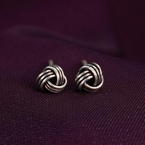 ☆ENGBROX☆ silver925 illumina knot earring EBEA25009SV sterling silver love knot earrings products for sale | eBay