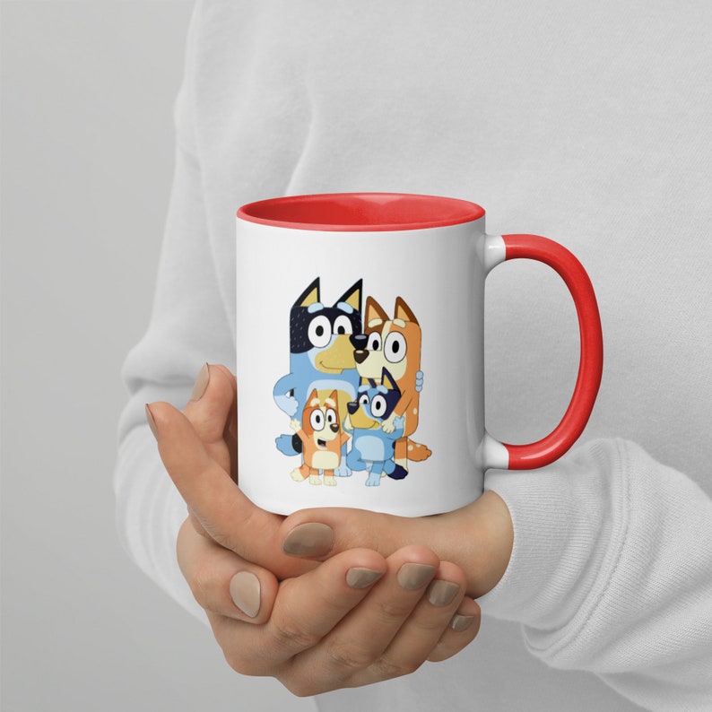 Bluey Coffee Mug Bandit dad Mug Etsy UK