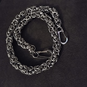 Stainless Steel Chainmail Wallet Chain, Belt Chain, Trouser Chain, Sturdy Heavy Pants Chain