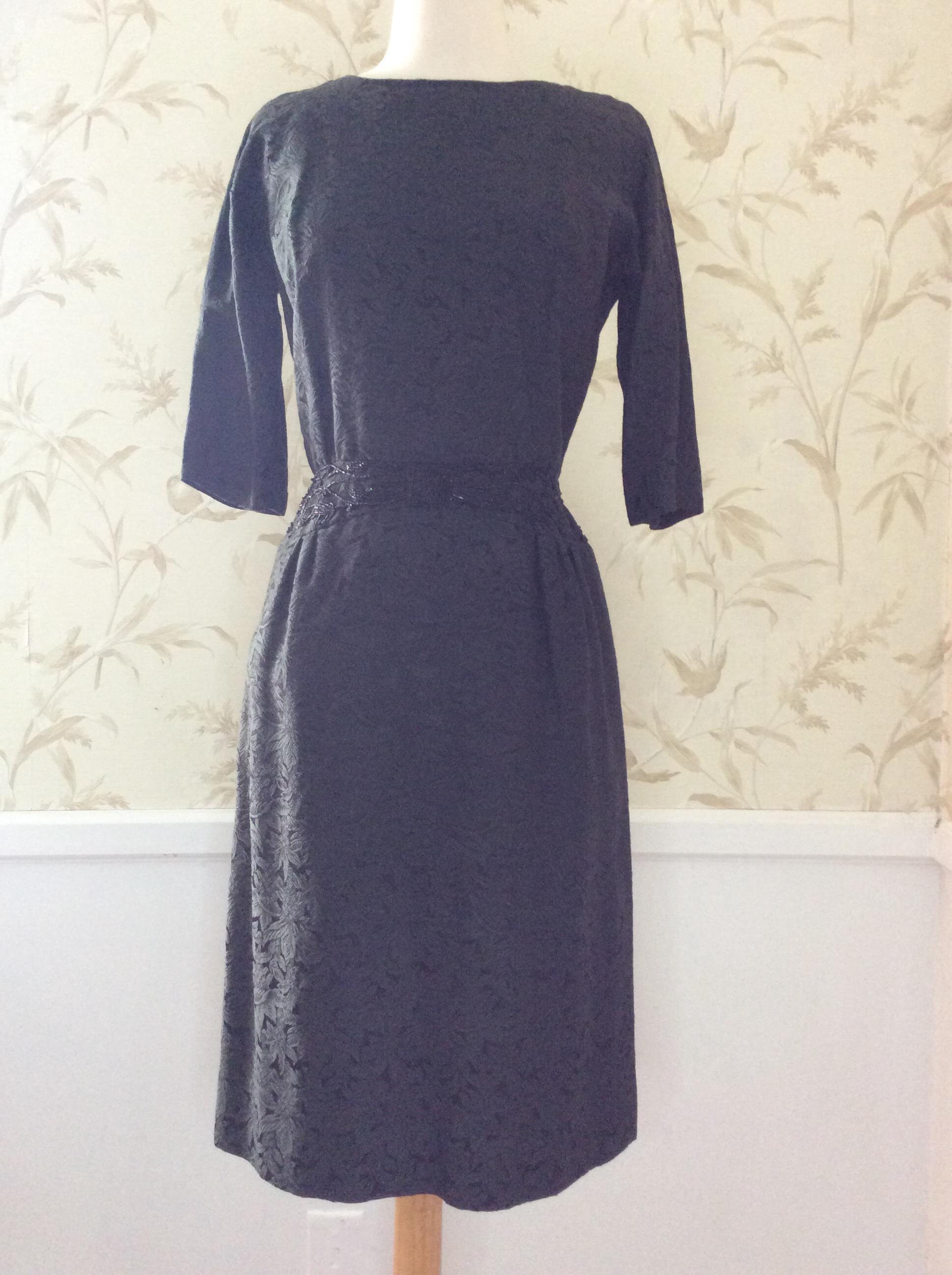 Beaded Dolman Sleeve Dress - Etsy