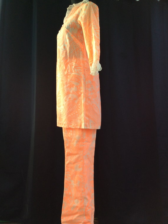 1960's 1970's MOD Vintage DAYGLO Orange Mini Dres… - image 5