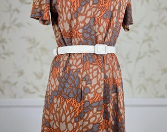 1960s Mod Vintage Mini Shift Dress
