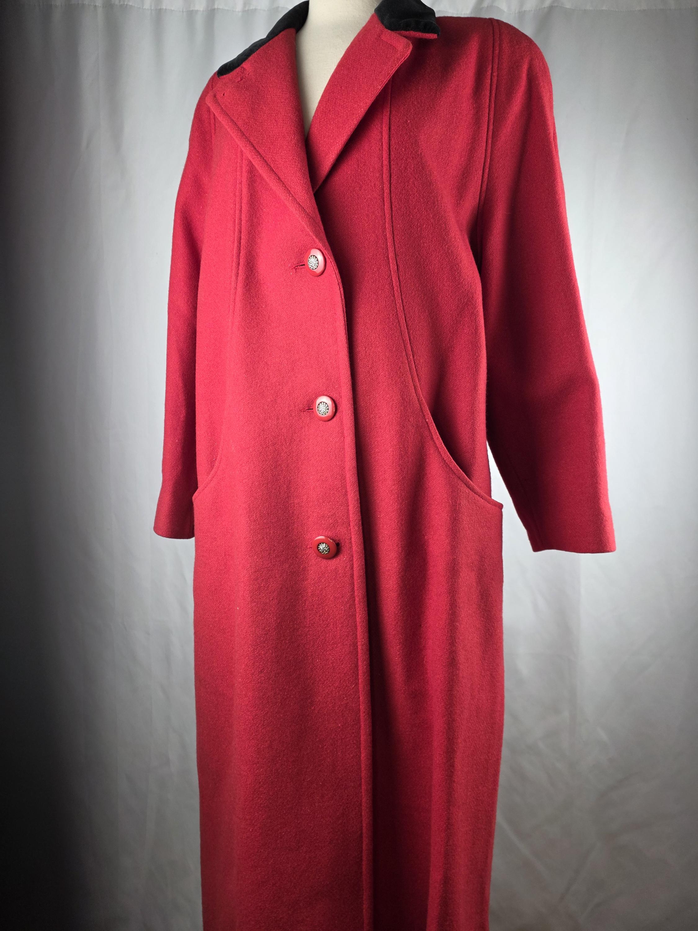 Vintage 80s Wool Coat - Etsy