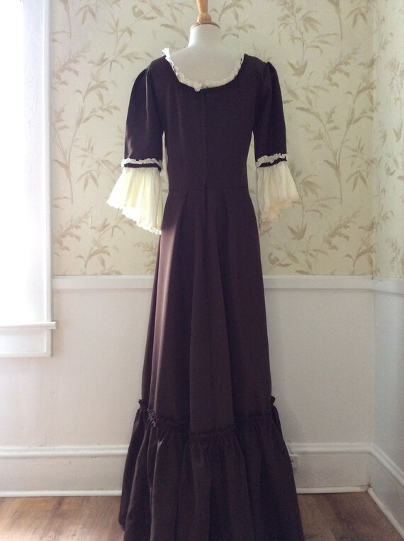 1970s GUNNE SAX Style Peasant Prairie Dress 40B Tilli… - Gem