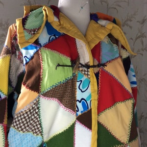 1970s Vintage OOAK Joseph Cloak Coat of Many Colors - Etsy