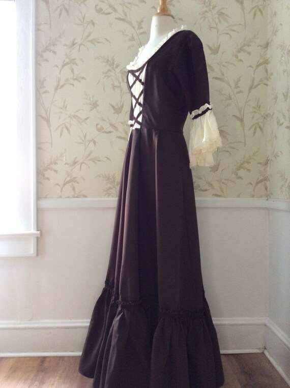 1970s GUNNE SAX Style Peasant Prairie Dress 40B Tilli… - Gem