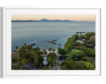 Photographie du quai du sucre | Impression d'art Port Douglas | Photographie du parc d'Anzak | Photographie de décoration murale | Australie | Queensland
