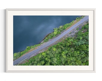 Norway | Lofthus | Sea | Colours | Art Print | Original photography | Nature | Abstract | Summer | Fjords | Aerial | Drone