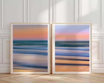 Combo of 2 Abstract Prints | Queensland Sunset Colours | Original Port Douglas Photography