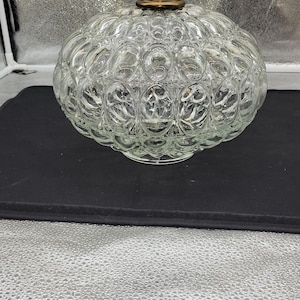 Vintage Bubble MCM glass replacement ceiling, lamp shade.