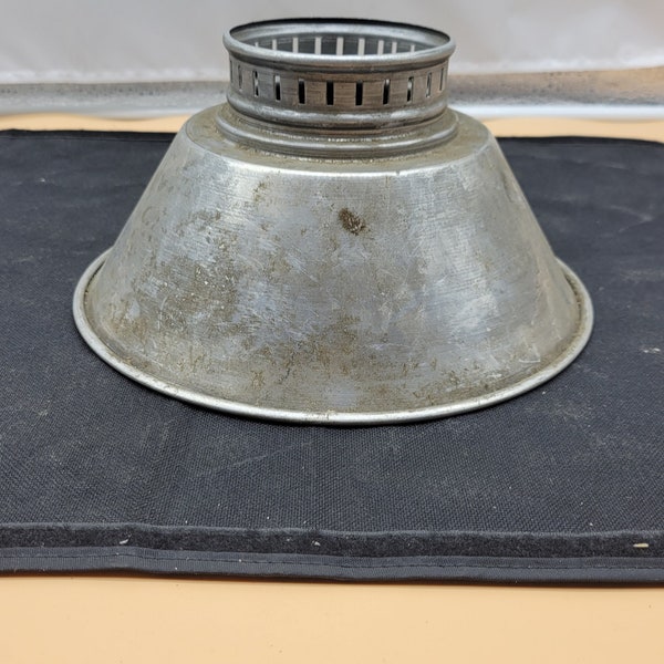 VTG Aluminum Shade Lamp Light Part Oil Lamp