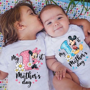 My First Mothers Day Png, Mothers Day Png, Mouse and Friends, Mama Mouse, 1st Mothers Day Png, Mom Shirt Design Png, 1st Mothers Day Gift image 5