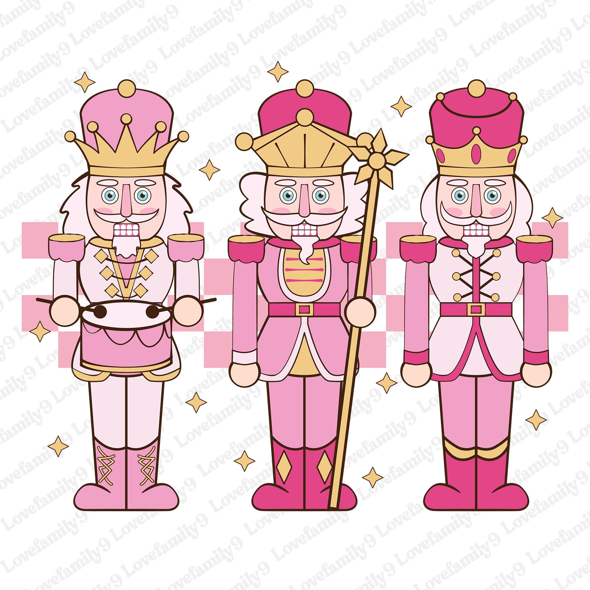 Pink Christmas Nutcracker Png, Pink Nutcracker, Merry Christmas