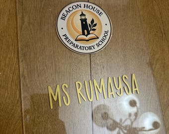 Custom Acrylic Clipboards