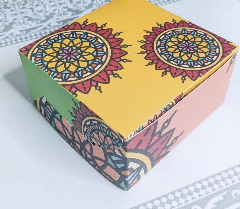 Indian Wedding Favours Mithai Box Gift Box Small Size Box for Etsy