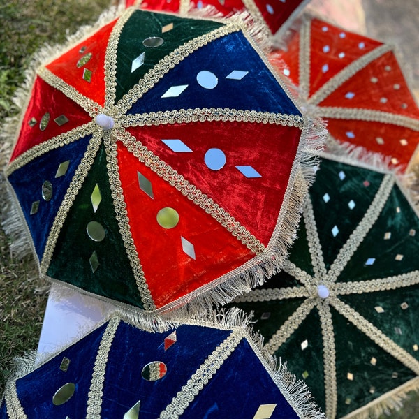 Umbrellas Dholki Mehendi Decorative Umbrella Indian Wedding