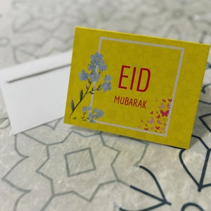 Cartões de felicitações Eid Cartões de felicitações islâmicos