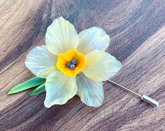 Daffodil Pin Brooch - Etsy