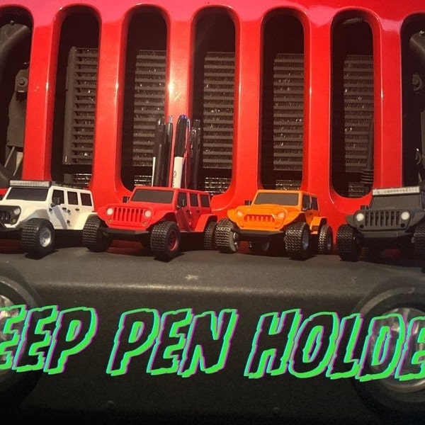 Jeep 2/4 door pen holder