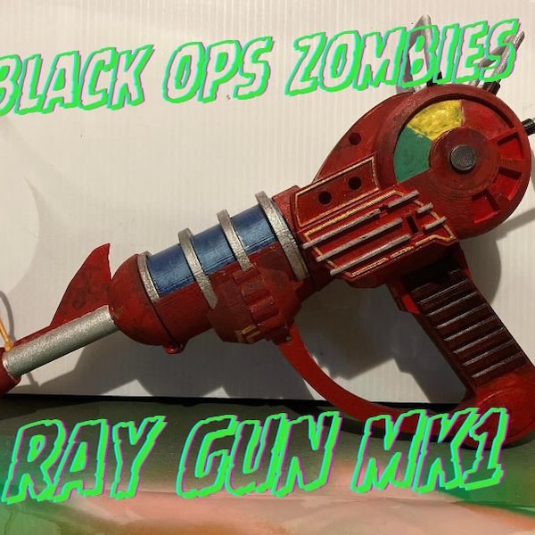 Call Of Duty Black Ops Zombies: Ray Gun - Hand painted