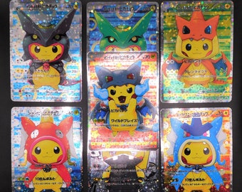 Carte d'insertion Pikachu pour enfants, figurines d'anime Pokemon