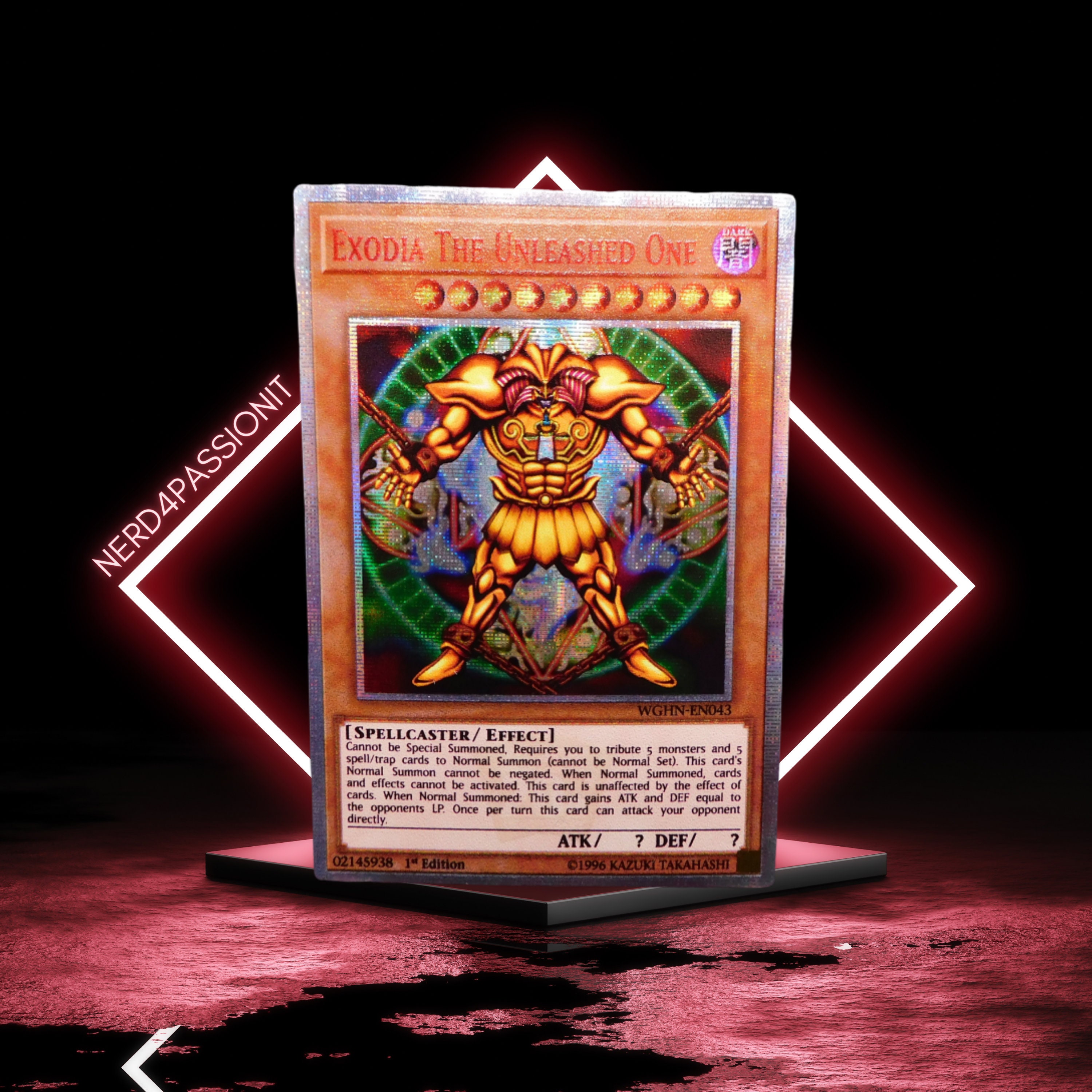 Exodia The Forbidden One Bandai Edition orica custom card -  Portugal