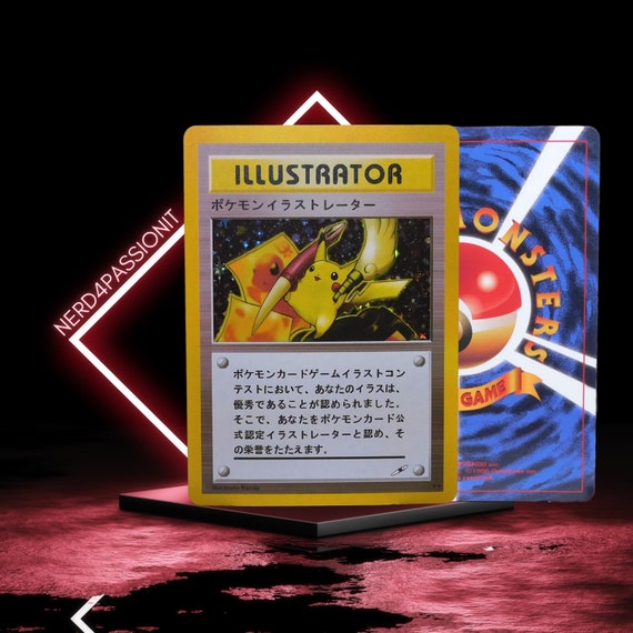 Pokemon Pikachu Illustrator card 1