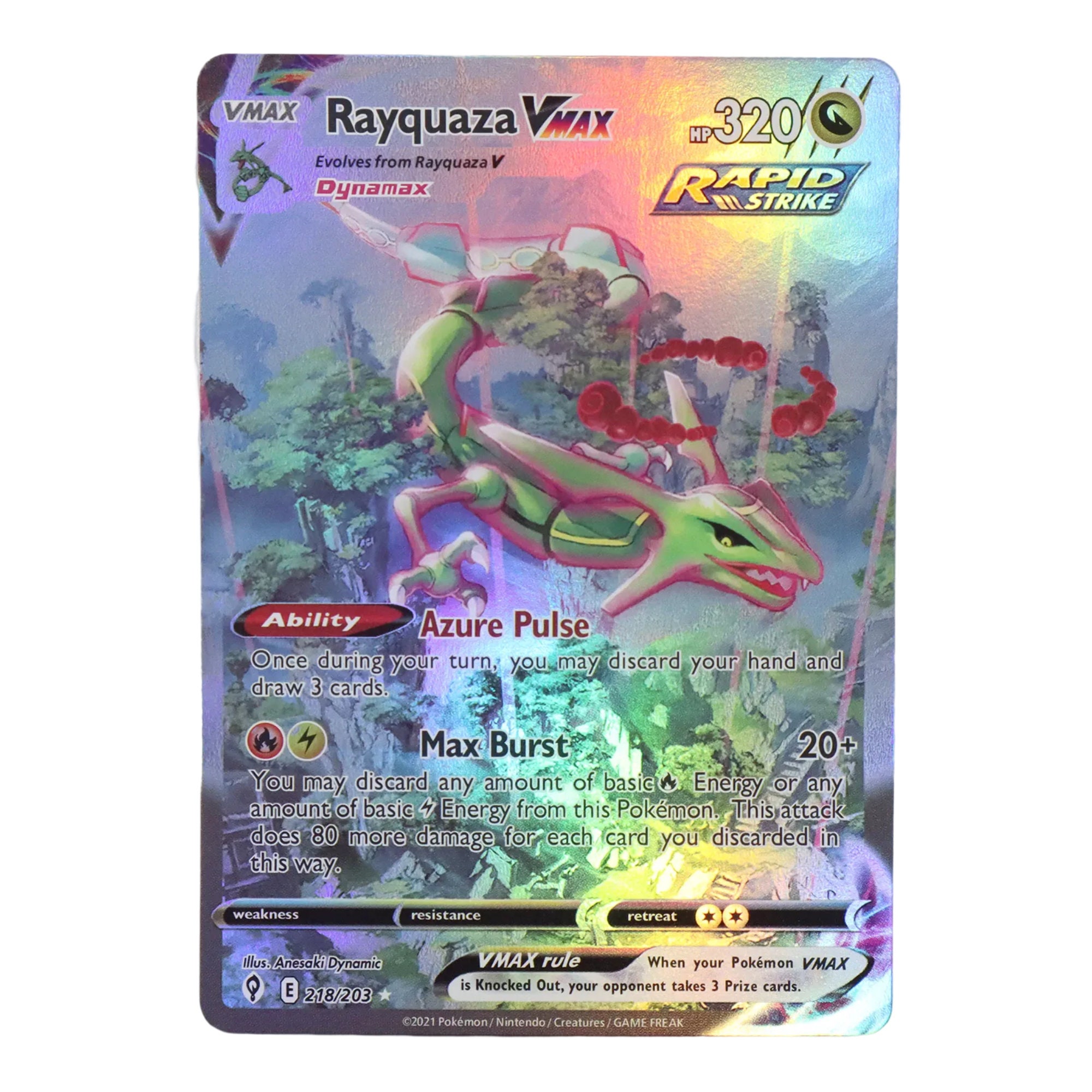 Rayquaza Mega EX Cards Set 76/108 98/98 105/108 Custom -  Portugal