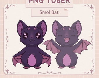 Premade Bat/Smol Bat PNG Tuber avatar for Twitch/Discord/YouTube