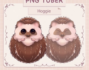 Premade Hedgehodge/Hoggie PNG Tuber avatar for Twitch/Youtube/Discord