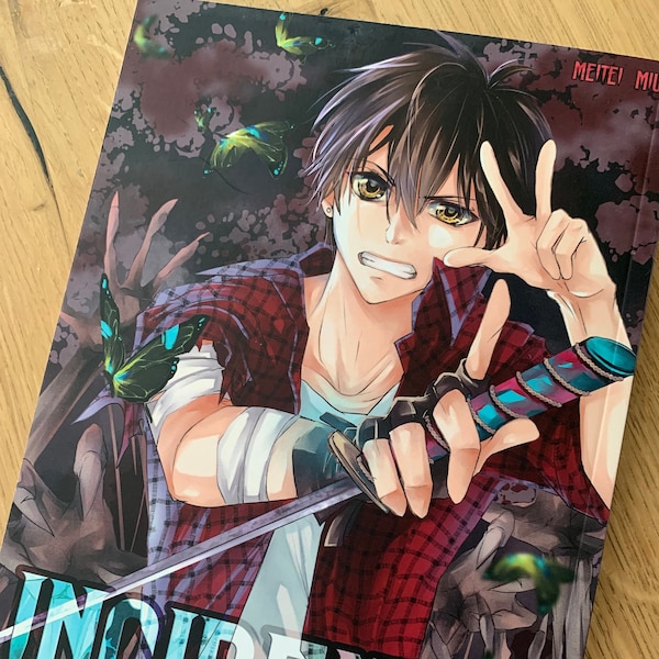 Manga Doujinshi "Incidents" Band 1 Mystery Action Romanze + Lesezeichen!