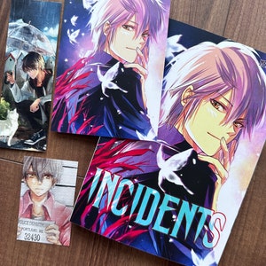 Manga Doujinshi Incidents Band 3 Mystery Action Romanze Lesezeichen Artprint Bild 2