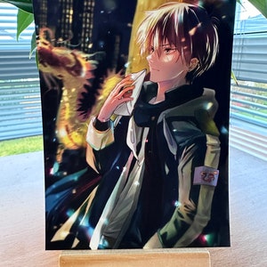 Kunstdruck Mangaboy Mystery Din A6 Soft Touch Bishounen Anime Postkarte Exklusiv Anno lunare cinese del drago