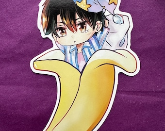 Aufkleber Kawaii Mystery Vinyl Anime OC Banana Boy
