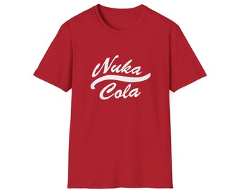 Nuka-Cola - Fallout - T-shirt souple unisexe imprimé sur la poitrine