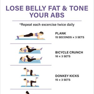 Home workout plan to lose belly fat hotsell
