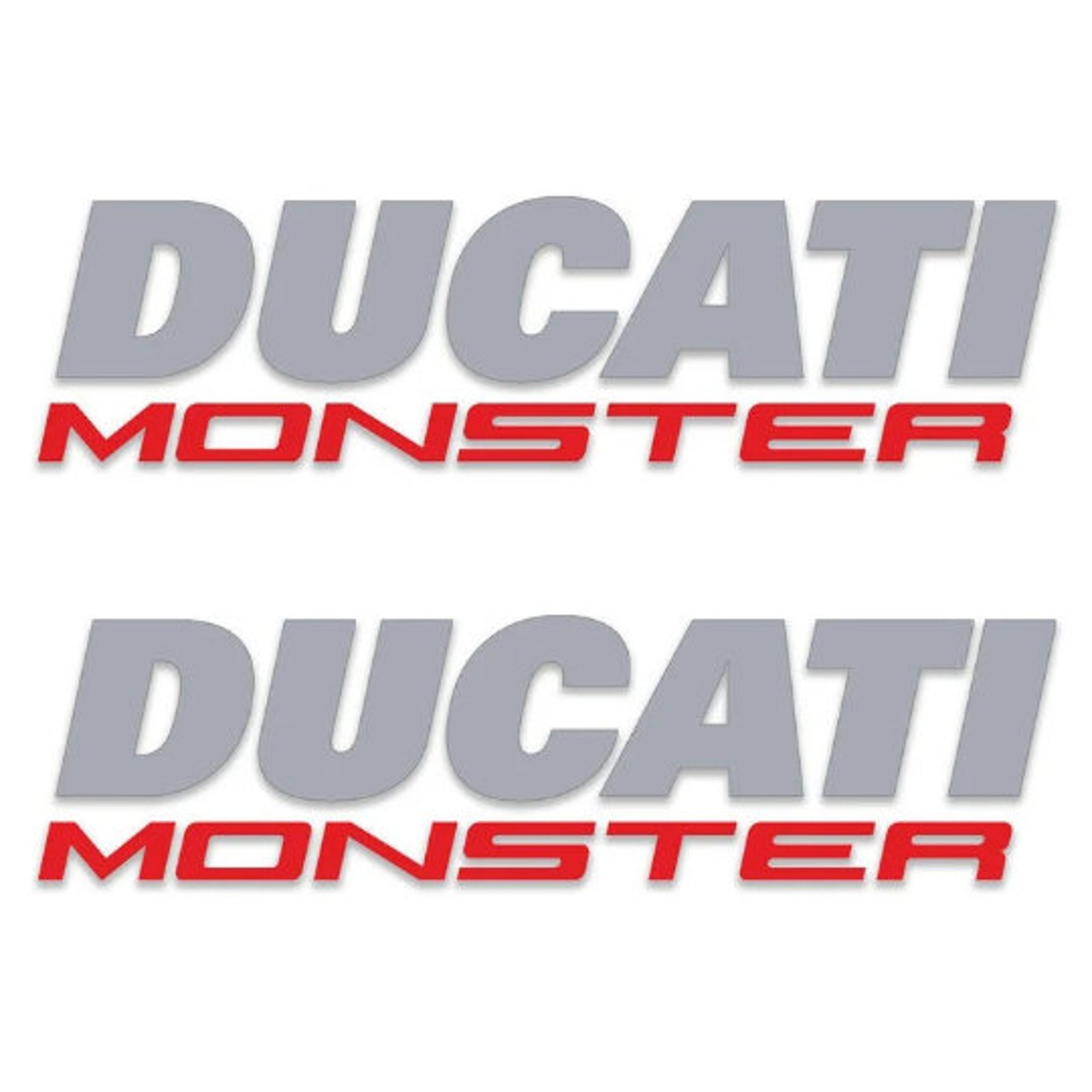Ducati Monster Gas Tank Decals Motorcycle Stickers Etsy