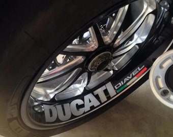 Velg Ducati Diavel Decals Stickers, Ducati performance onderdelen