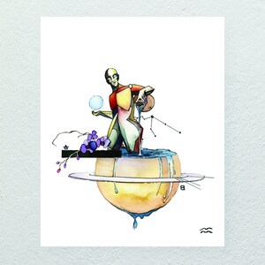 Aquarius Art Print