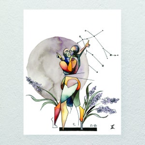 Gemini Art Print