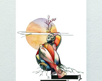 Capricorn Art Print
