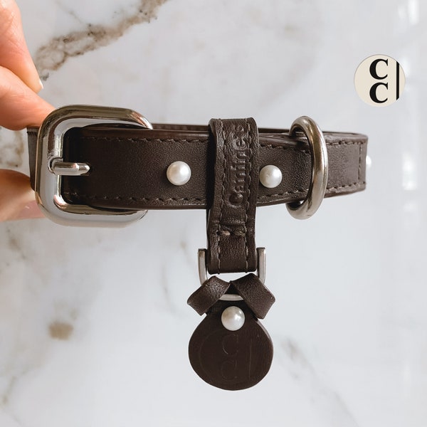 Pearl Dog Collar Etsy