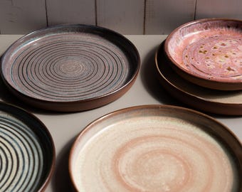 Ceramic personalized dinner plate