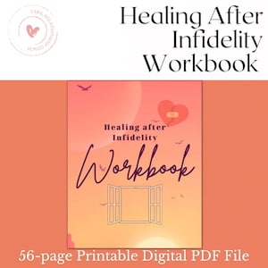 Healing After Infidelity Workbook | Individual Coaching Workbook | Self-Help Workbook | Healing After Cheating Workbook | Couples Therapy