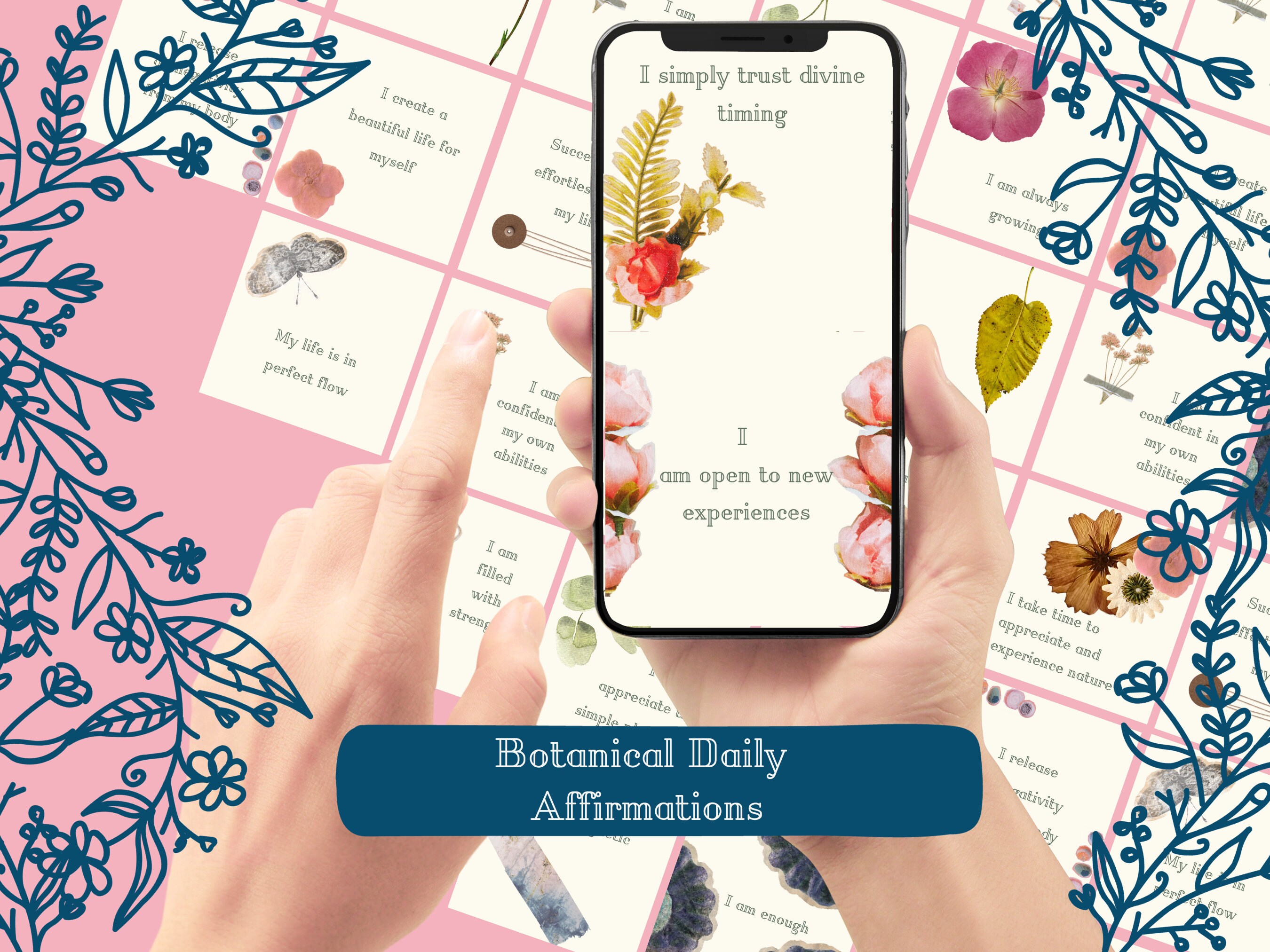 BUNDLE and SAVE! Self Care Deck, Digital and Printable Affirmation Cards, Self Care Cards, Junk Journal Aesthetic