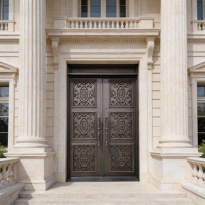 Medieval Majesty Style Iron Door | Square Top With Kickplate | Model ...