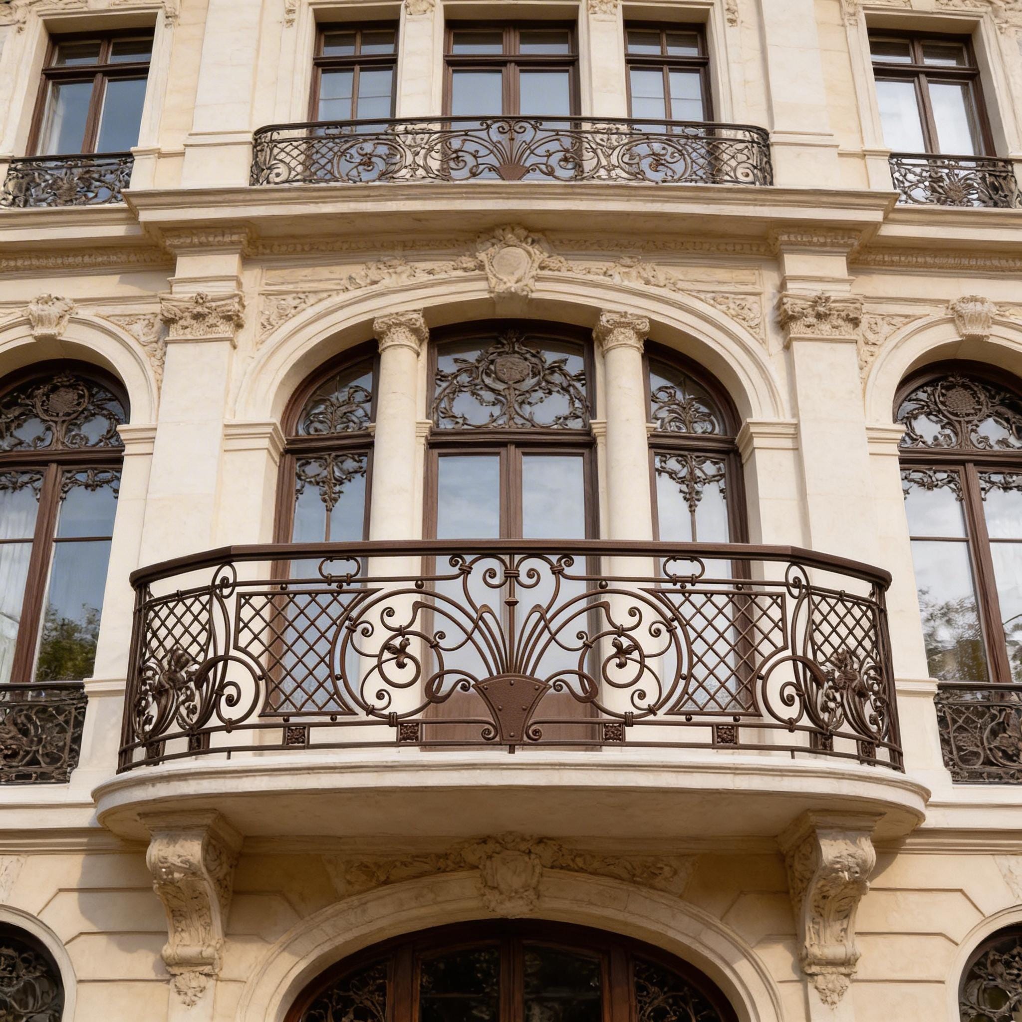 Canadian Terrace Railing Terrace Grill Design - Railing Balcony Panels - Decorative Heritage ...