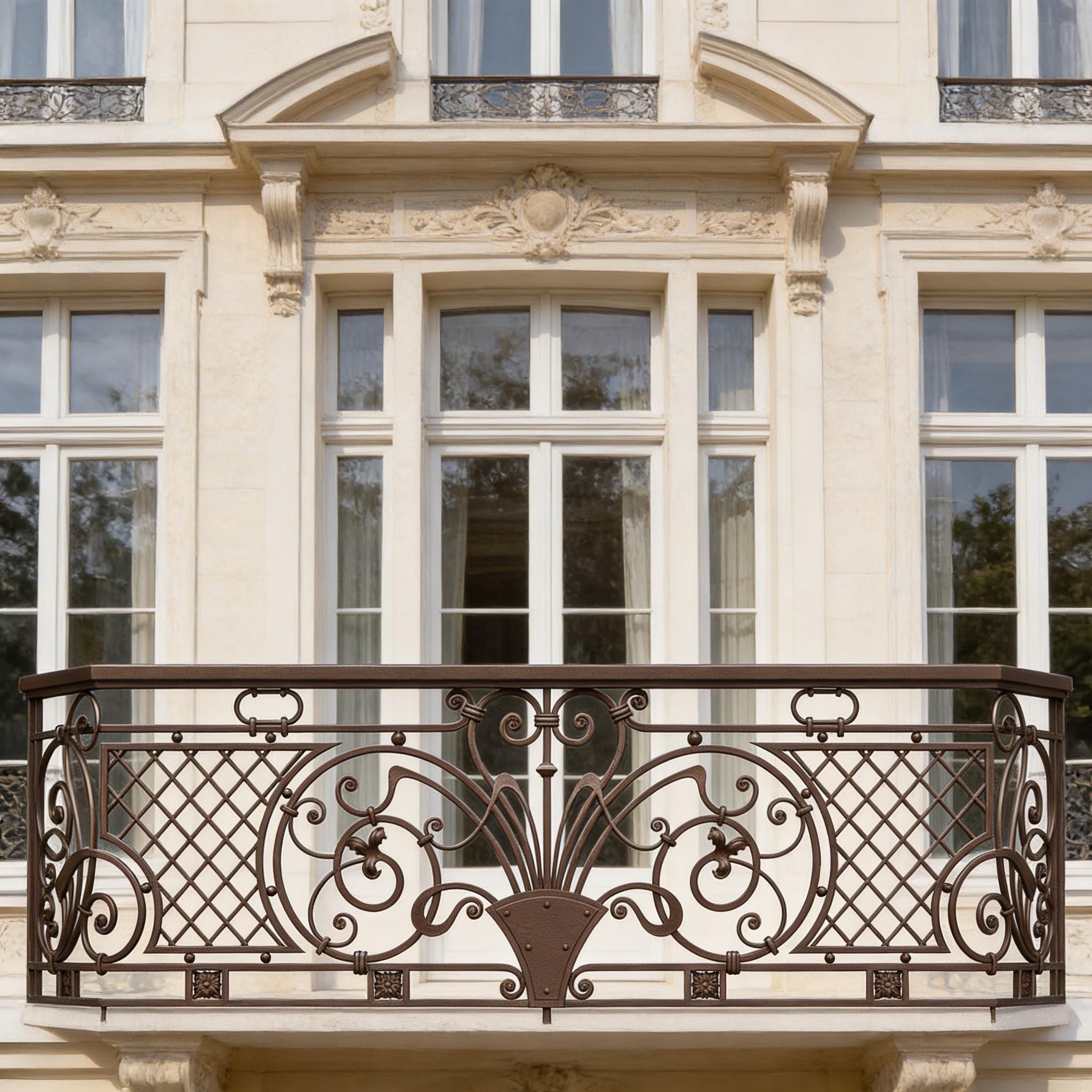 Canadian Terrace Railing Terrace Grill Design - Railing Balcony Panels - Decorative Heritage ...