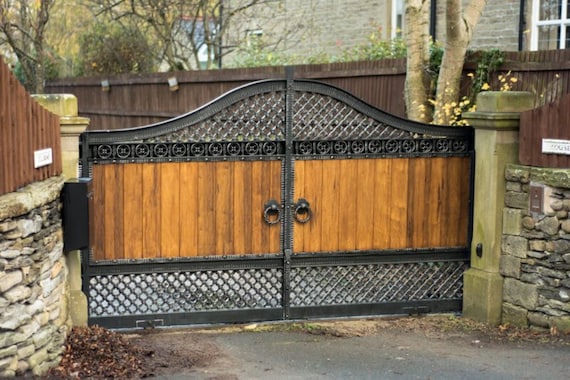 19+ Wood And Metal Driveway Gates