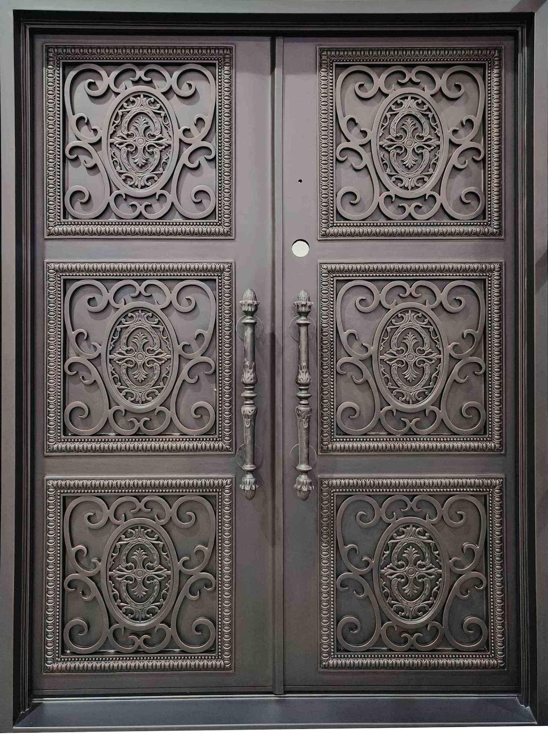 Medieval Majesty Style Iron Door | Square Top With Kickplate | Model ...
